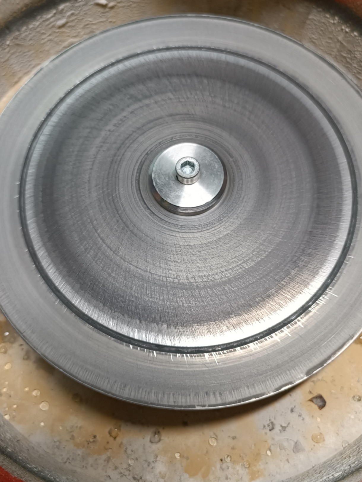 Alloy polishing lap